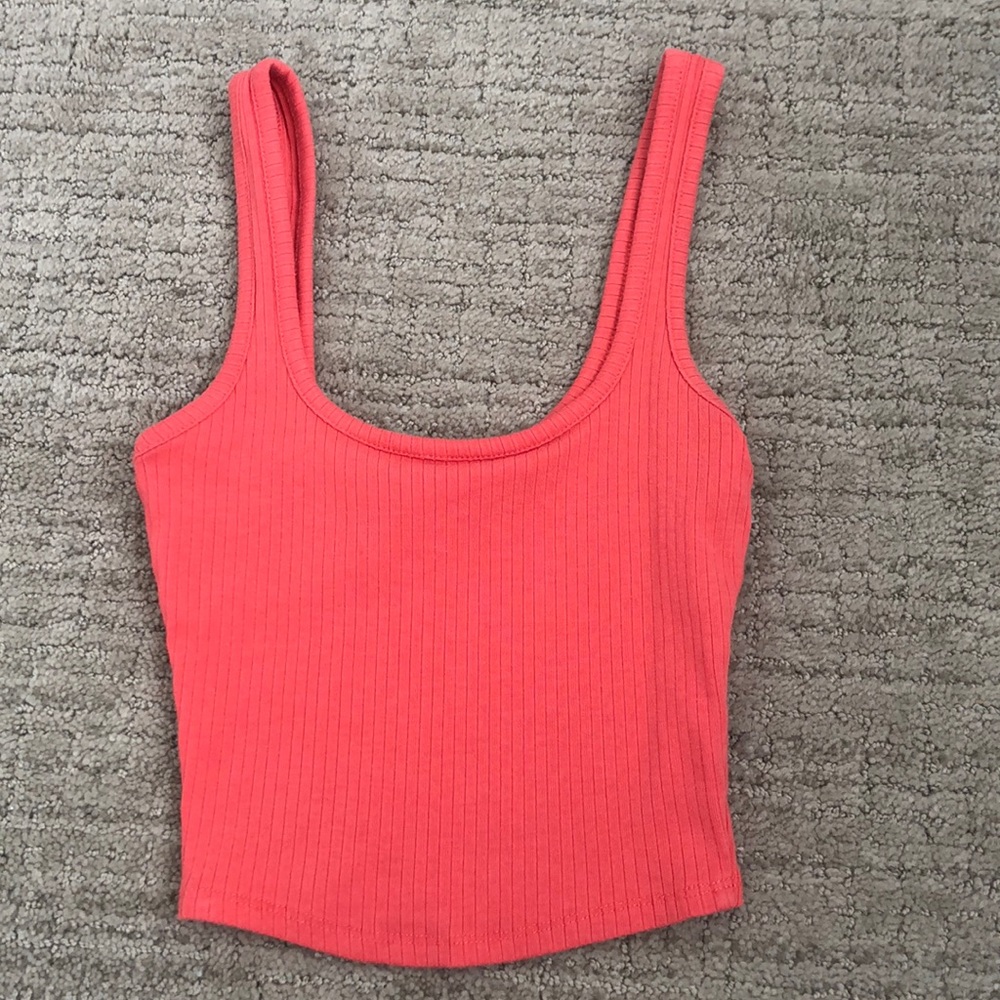 Red/coral tillys top